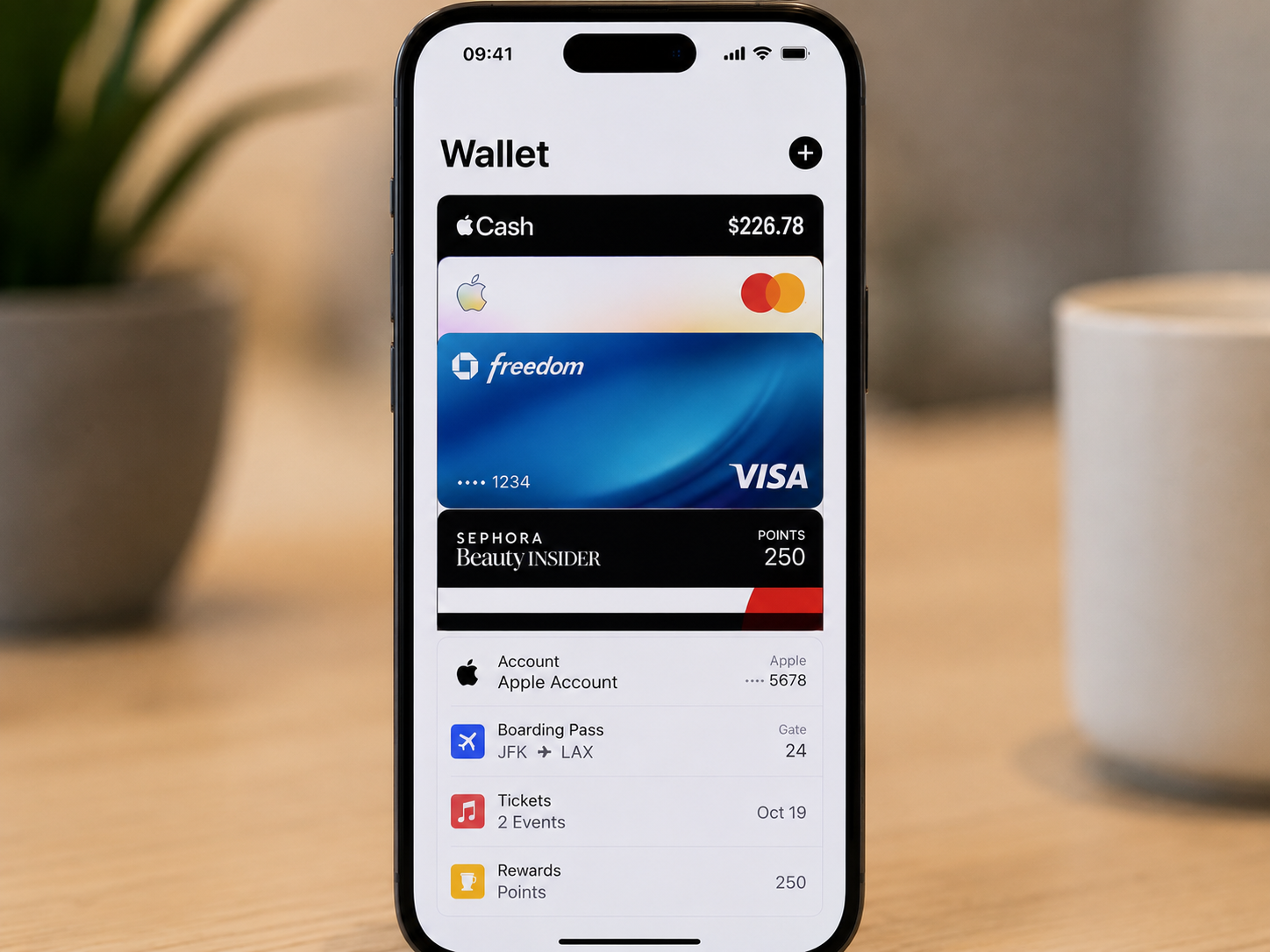 Wallet digital natif
